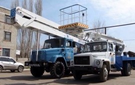 Автовышка высота подъема до 13,5м