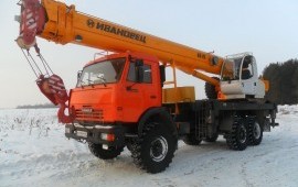 Услуги автокранов гп. от 14т. до 250т.