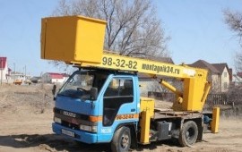 Услуги японской автовышки 15 метров
