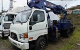 Аренда автовышки Hyundai E-Mighty 28 метров