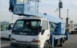 Аренда автовышки, вылет стрелы 15 метров