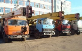 Услуги автокрана камаз 22 м 25 т