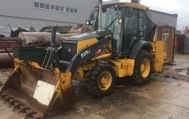 Аренда экскаватора погрузчика Case, John Deere,