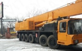 Автокран 80тн. Услуги