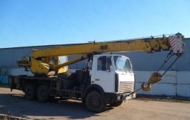 Услуги автокрана 25тн 28.5м стрела