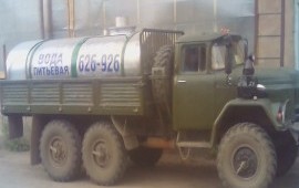 Доставка воды водовозом