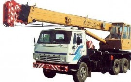 Аренда автокрана «КАМАЗ» 22 м, 20 т