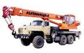 Аренда автокрана «Клинцы» 25 тонн