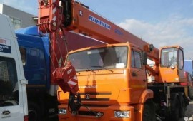 Аренда автокранов г\п 14т, 25т, 50т