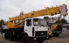Аренда автокрана 25 т, 28 м