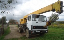 Услуги автокрана "Ивановец" 14 тонн
