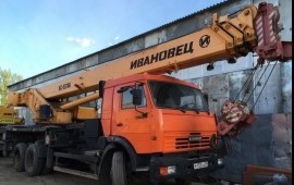 Услуги автокранов от 16 тонн