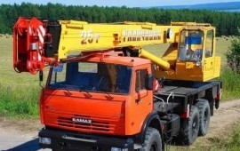 Автокран 25т