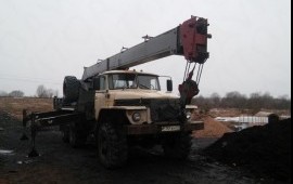 Услуги автокрана