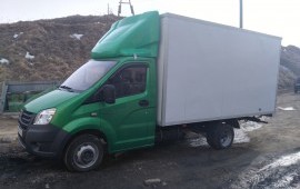 Грузоперевозки крытым грузовиком