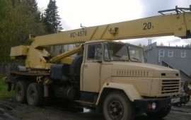 Услуги, аренда автокрана, кран