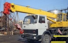 Готовы оказать услуги автокраном г/п-25т.