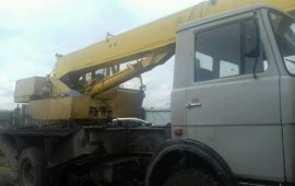 Услуги автокрана Ивановец 14 т