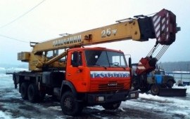 Услуги аренда Автокрана