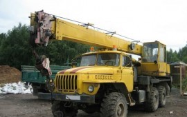 Услуги автокрана