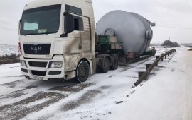 Аренда трала из\в Ставрополь от 20 до 250 тонн