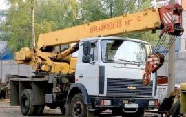 Услуги автокрана