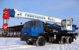 Автокран "Галичанин" 25 тн/28м