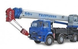 Автокран 50т/34м и 25т/28м