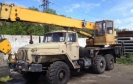 Услуги автокрана Урал