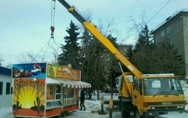 Услуги автокрана 5т.стрела 21м