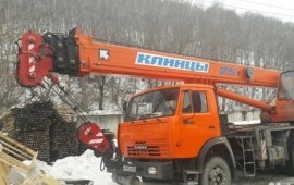 Услуги автокрана