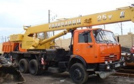 Аренда автокрана услуги 14-25т без посредников