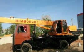Услуги автокрана 14/14 и 25т22м