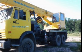 Аренда автокрана 25 тонн