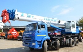 Аренда автокранов от 25т до 40т