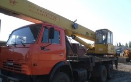 Аренда автокрана 25 т
