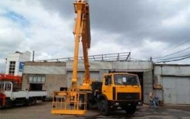 Услуги автовышек от 15 до 32м