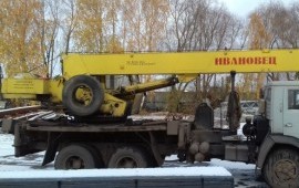 Автокраны 16-25 т Весы проходят
