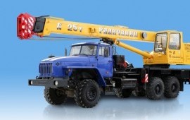 Автокран вездеход г/п 25тонн