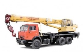 Услуги автокрана 25 тонн