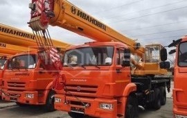 Грузоподъёмные работы кран 25 тонн КС 5576 К-1