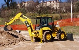 Аренда экскаватор погрузчик komatsu Wb93s Пермь и