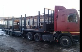 Полуприцеп-Сортиментовоз-НИЗКОРАМНЫЙ