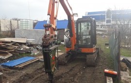 Эксковатор Гидромолот ЯМОБУР Полноповоротный