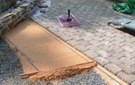 Устройство площадок из асфальтовой крошки