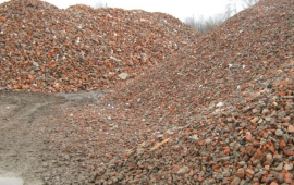 Бой кирпича, битый кирпич