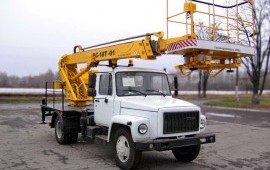 Услуги автовышки 17м