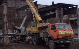Услуги автокранов