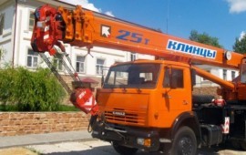 Автокран (вездеход) 20, 25, 40, 50, 63 тонны
