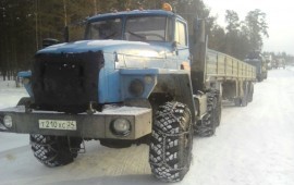 Аренда длинномера бортового УРАЛ (Вездеход) 20 тон